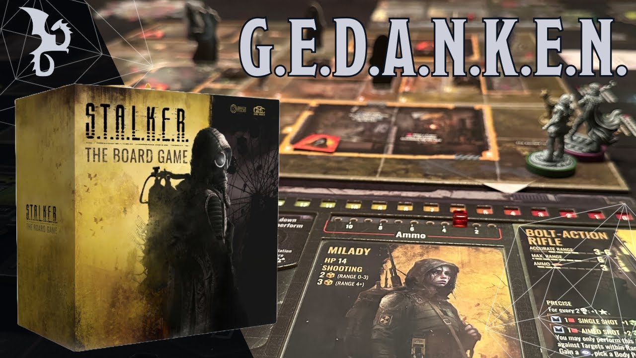 STALKER Brettspiel Ersteindruck - Über Spielmodi, Kampf, Glücksfaktor und Abenteuerfeeling