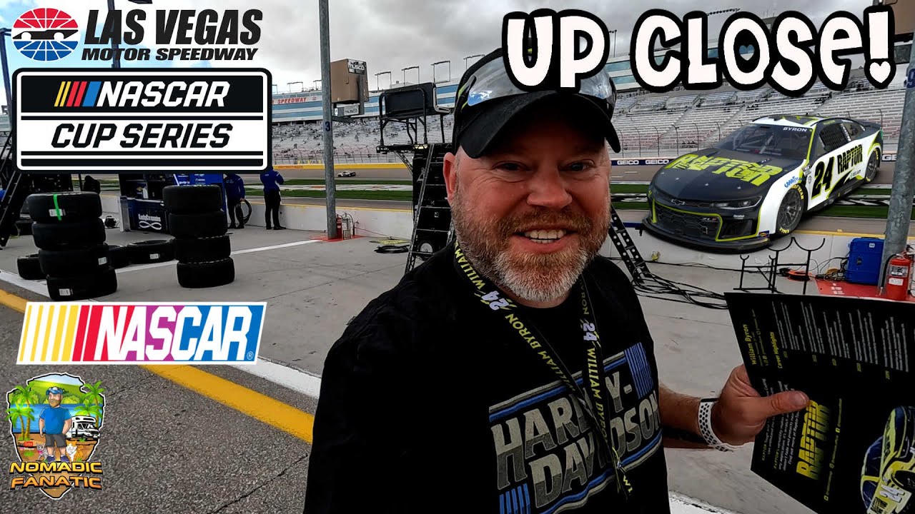 Las Vegas NASCAR Up Close VIP Hot Pass & Camping Infield!