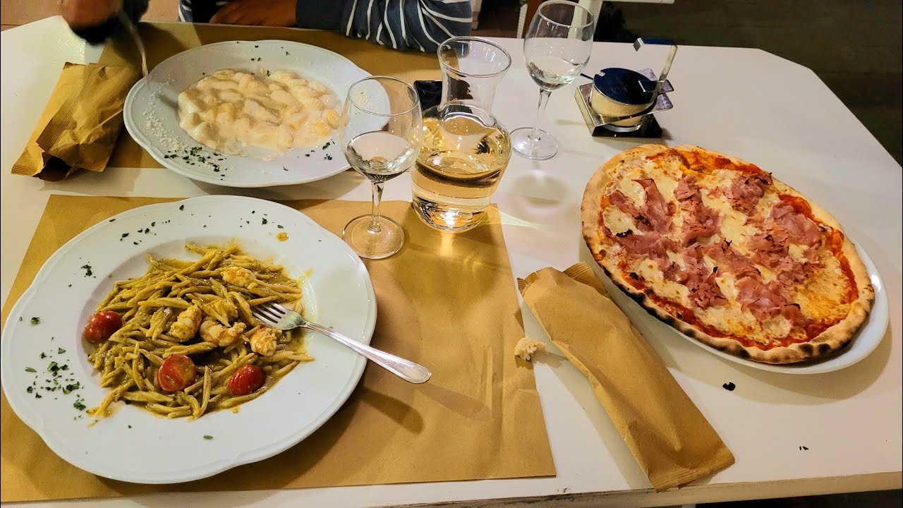 Włoska uczta - makarony i pizza / Caorle Wenecja Włochy / życie na kempingu - Laguna Village camping