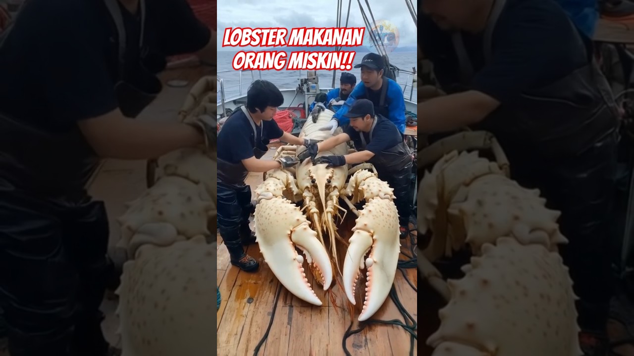 Lobster Makanan Orang Miskin!! DULU TAPI