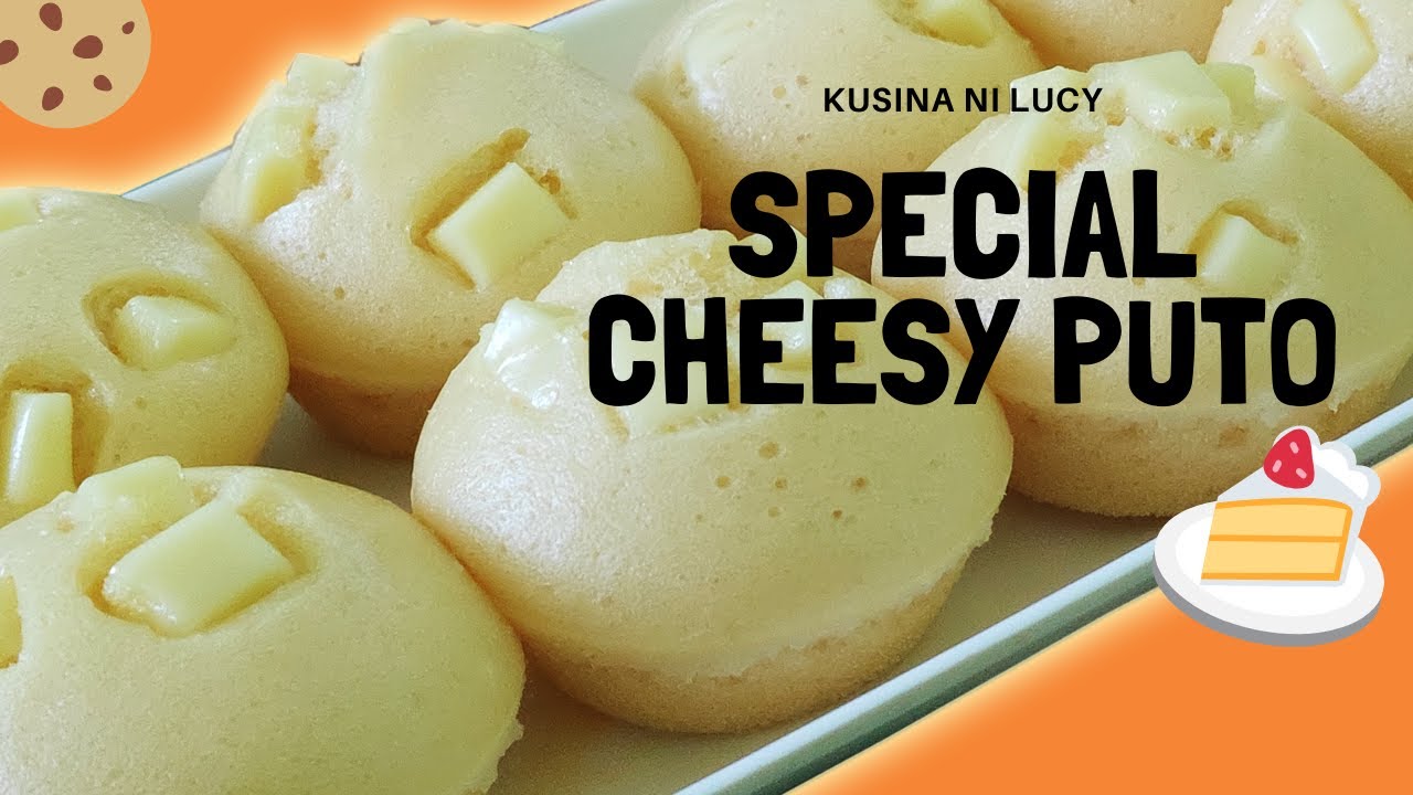 Special Cheesy Puto using Pancake Mix