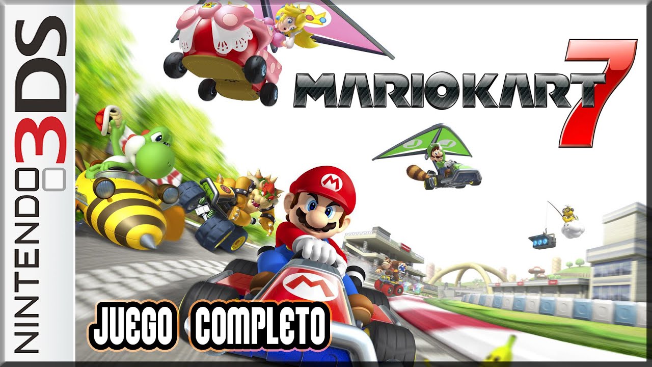 Mario Kart 7 - Juego Completo 100% | Español (3DS)