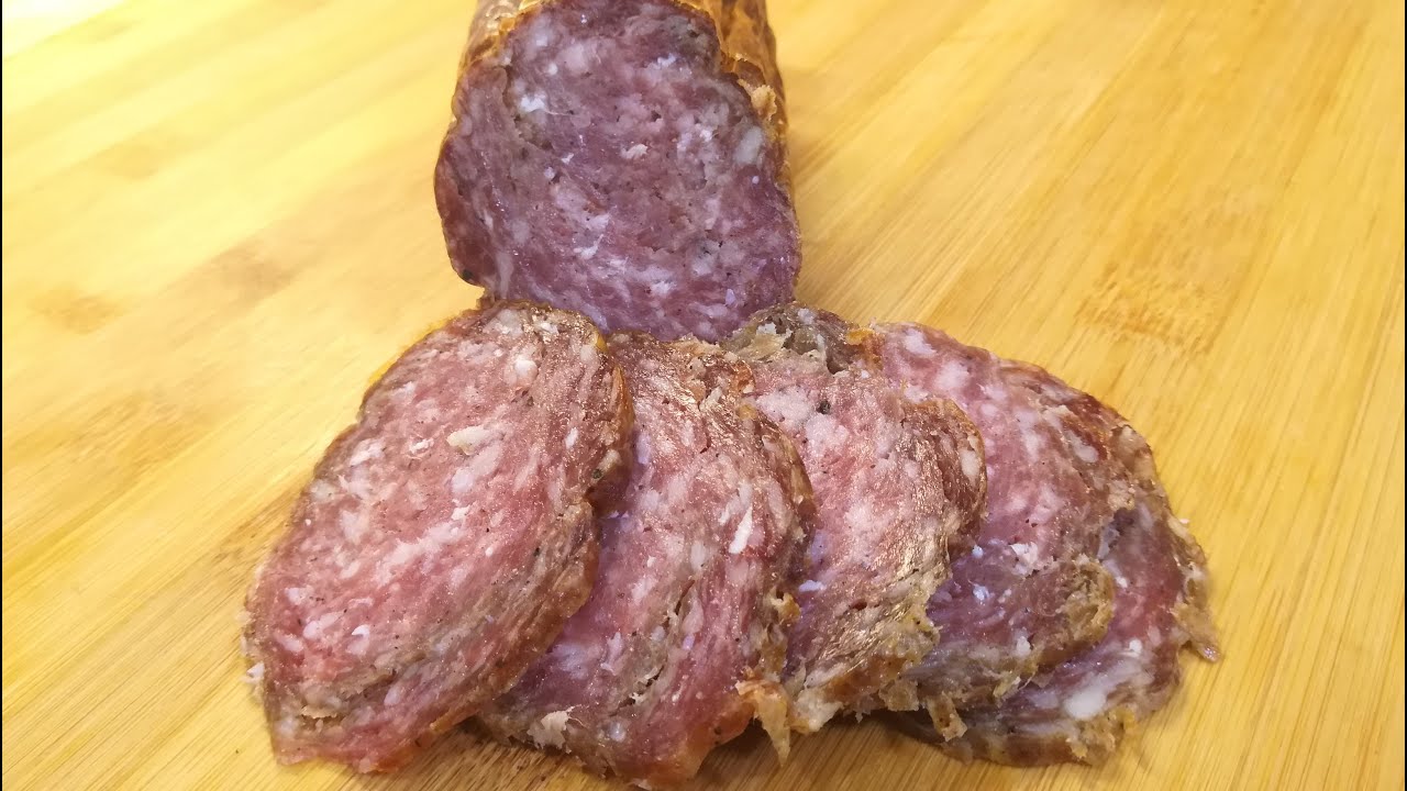 Wędliny z PRL-u  SALAMI POLSKIE / jak należy wiązać osłonki białkowe/