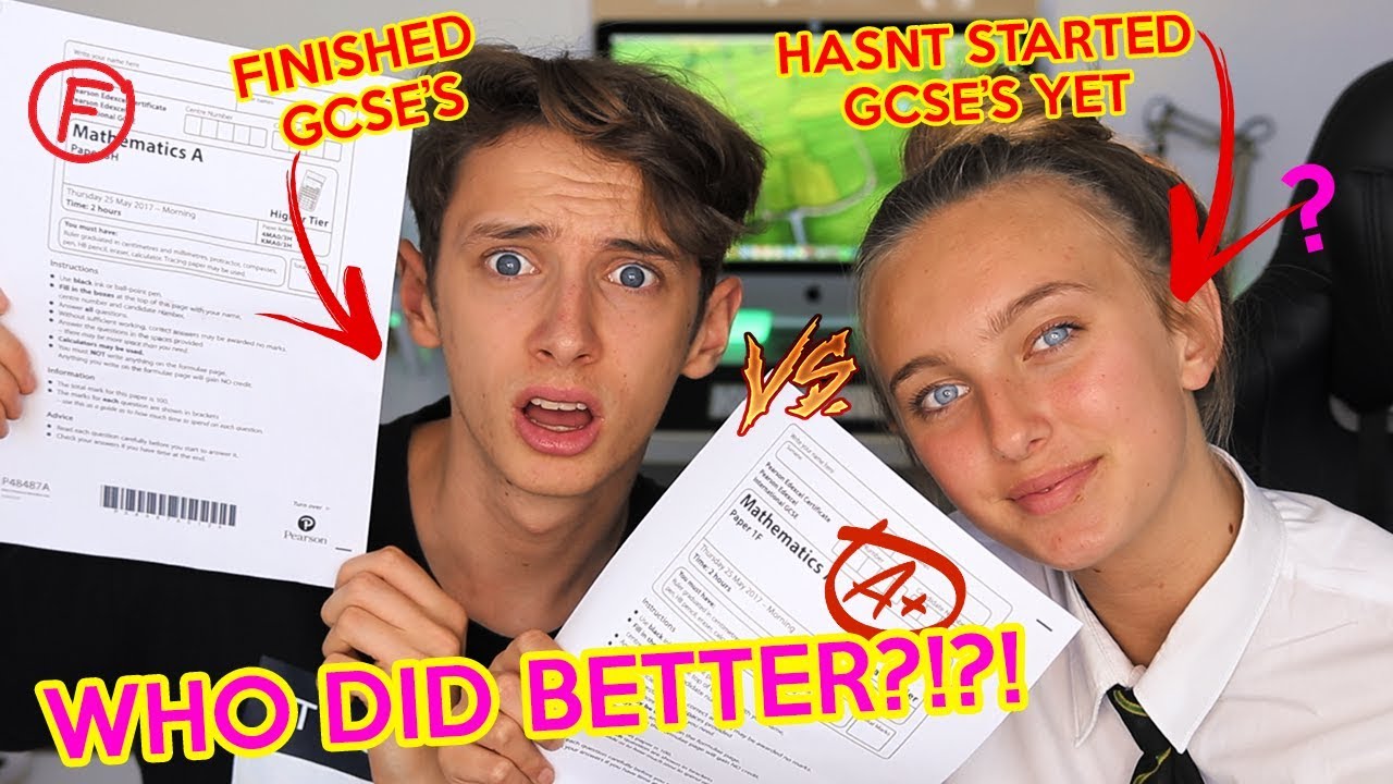 TAKING NEW 2018 GCSE QUESTIONS PAPER GeorgeMasonTV