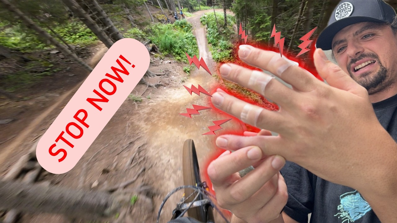 No more hand pain on Mountainbike