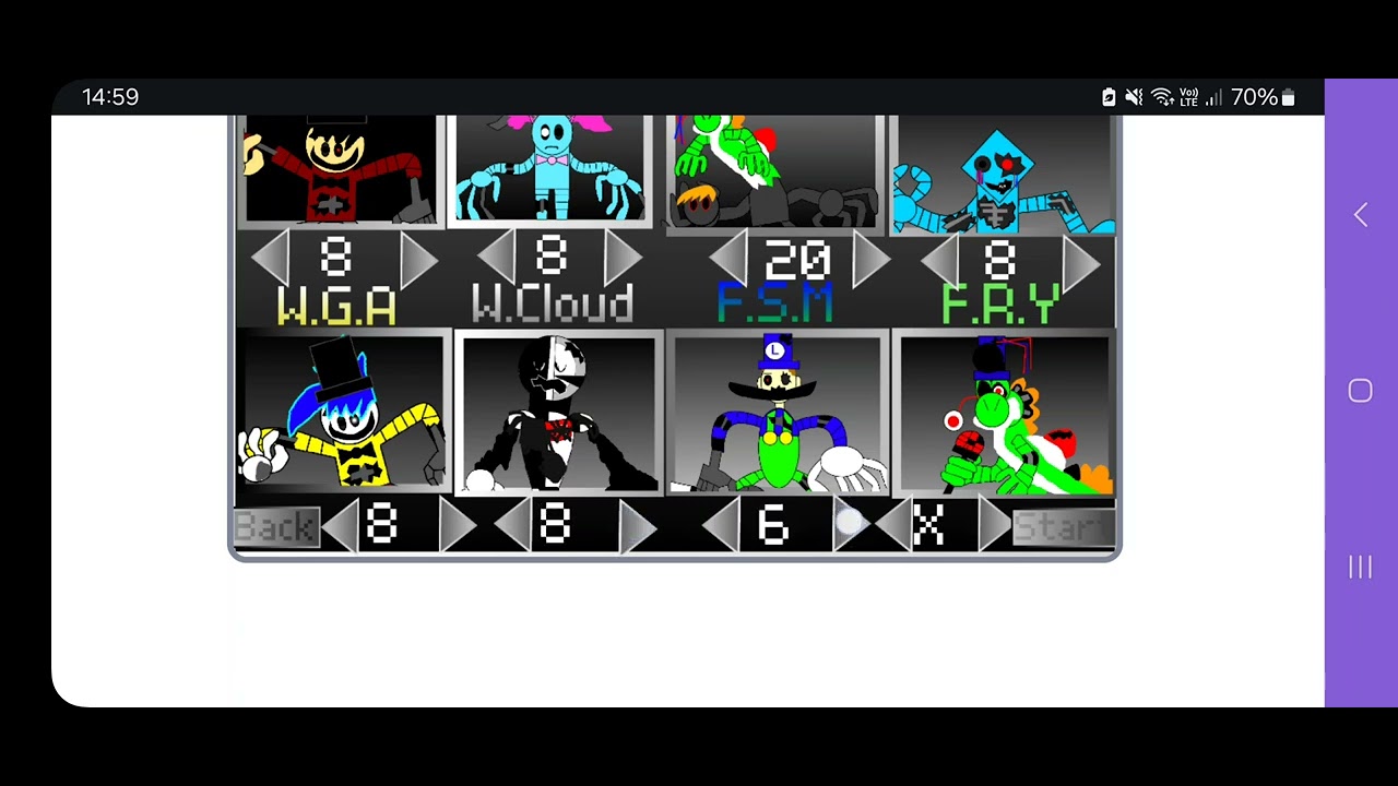 I update night 8