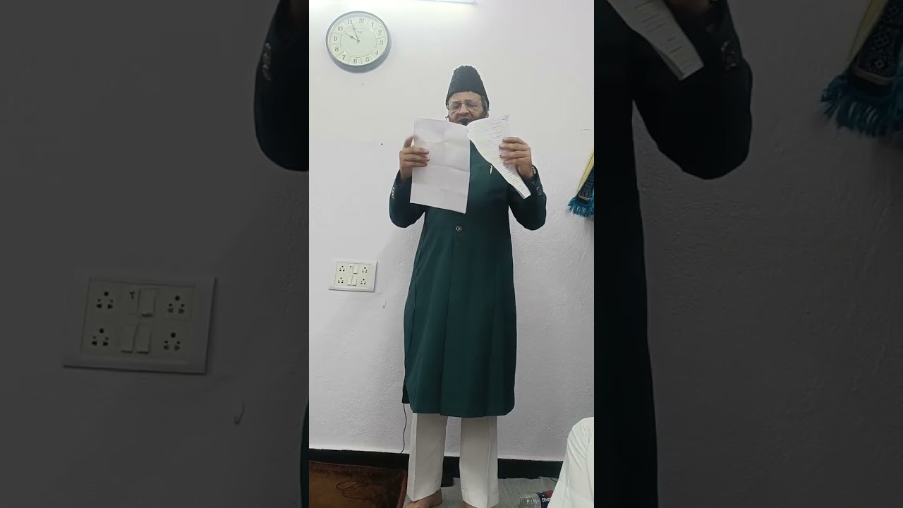 PAIGAM-E-QURAN 9th day of TARAWEEH-2026  by Azeez-e-Millat Dr. Qazi Azizullah Osmani 