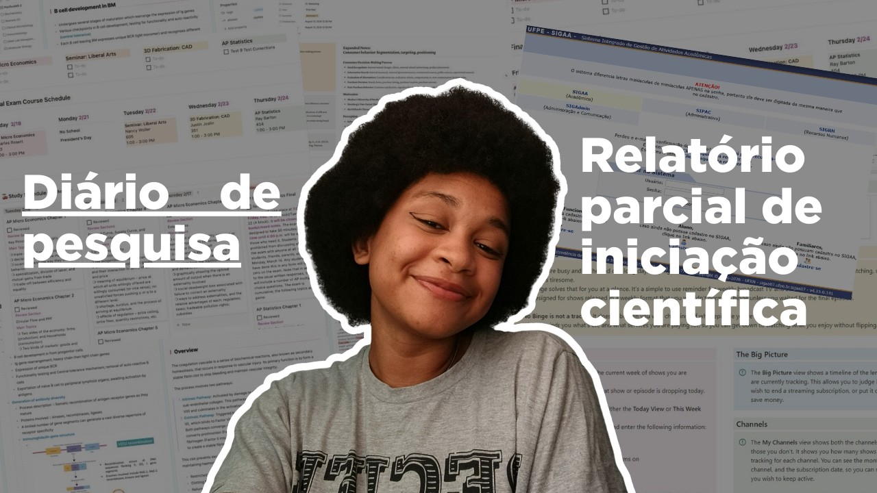 Como fazer um relatório de iniciação científica | Explicando minha pesquisa