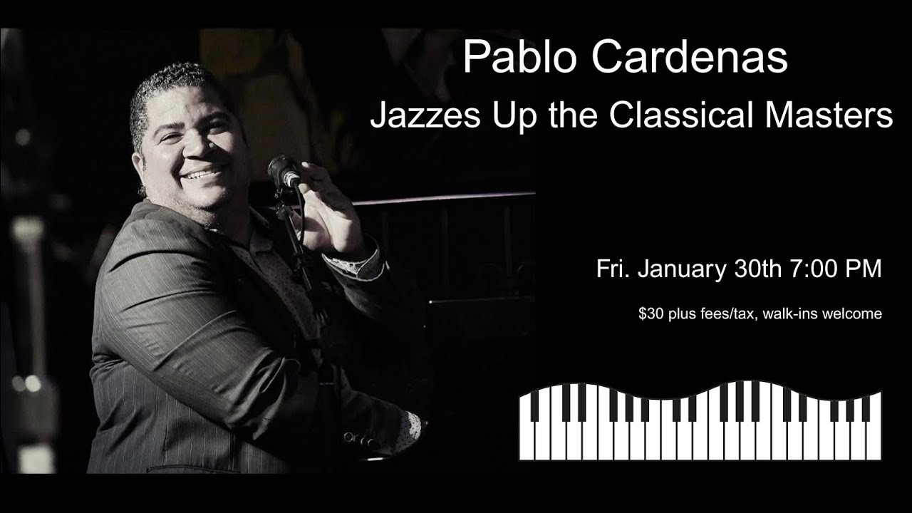 Pablo Cardenas Jazzes Up the Classical Masters
