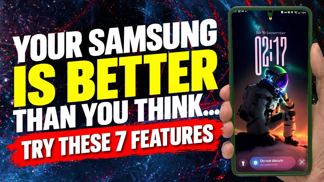 Ваш Samsung лучше, чем вы думаете&hellip; Попробуйте эти 7 функций! 🤯 | One UI 8.5 + Good Lock