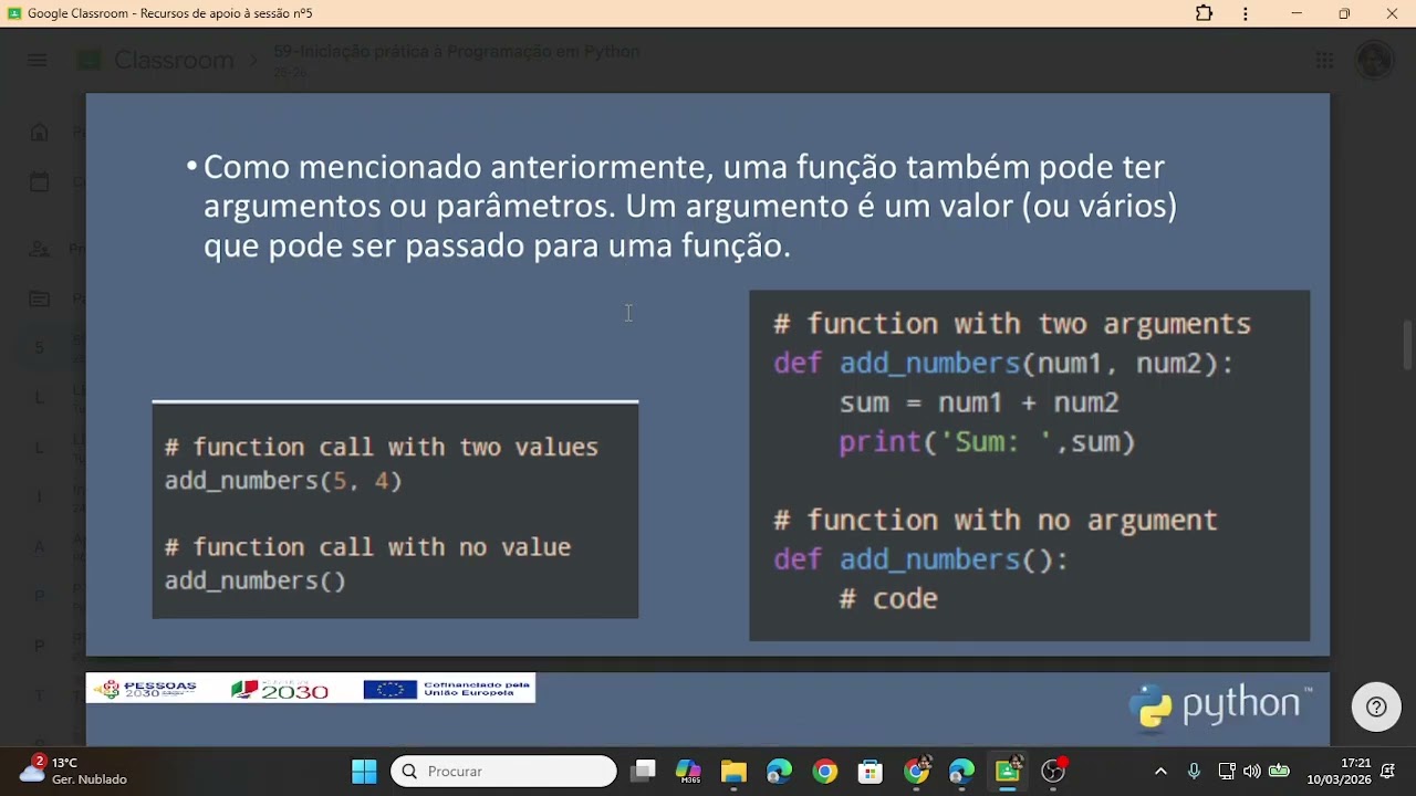 python funções