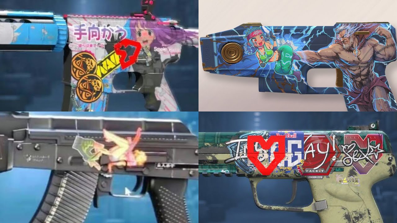CS2 STICKER COMMUNITY IS GOING WILD🔥🔥- CS2 5x Sticker Craft is🔥🔥- FUNNIEST STICKER COMBO CS2