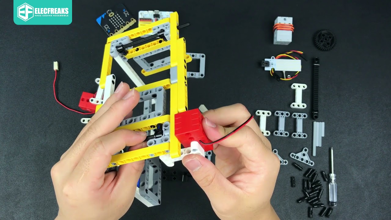 Wonder Building Kit for microbit Case 20: The Smart Airer
