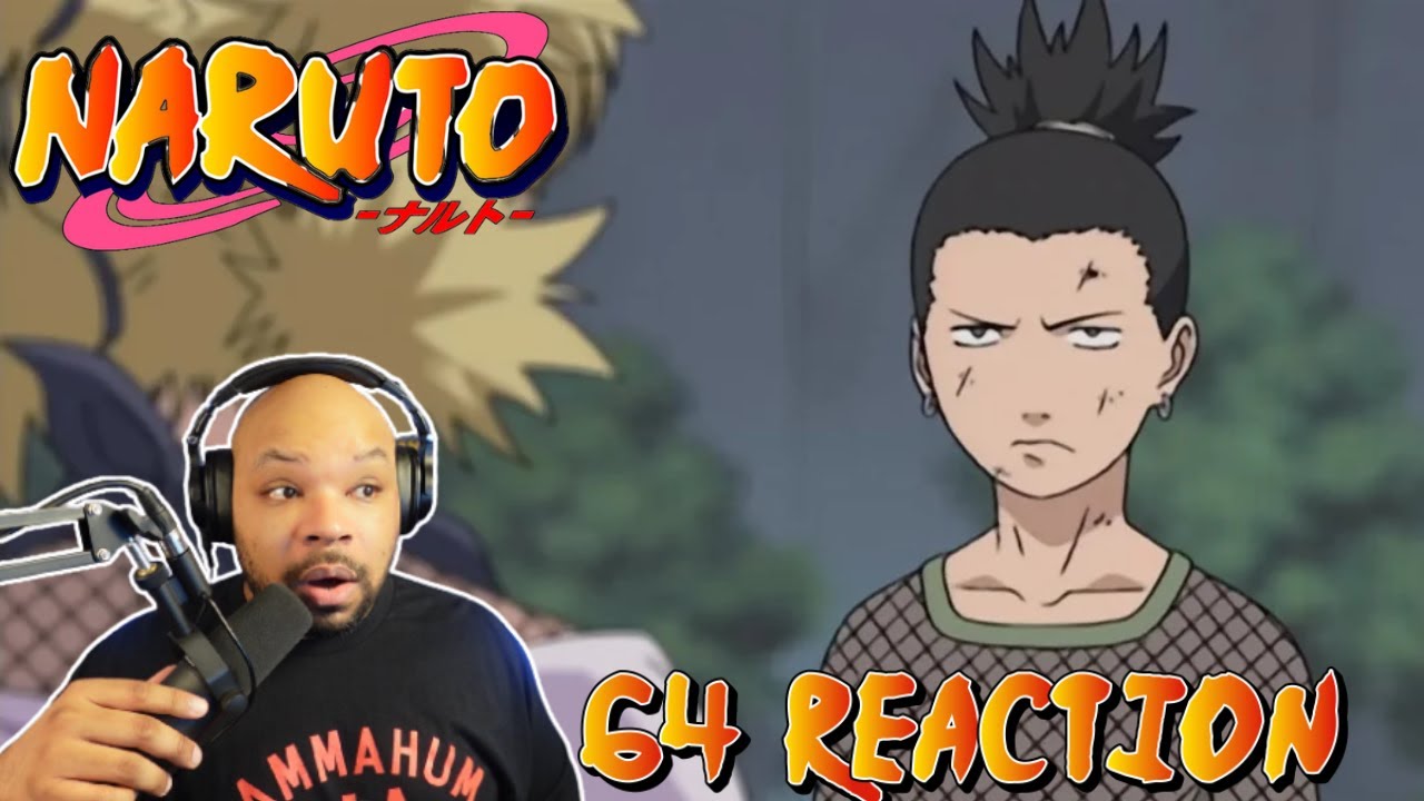 Shikamaru vs. Temari!!...DBZ Fan's Reaction to Naruto | Episodes 64