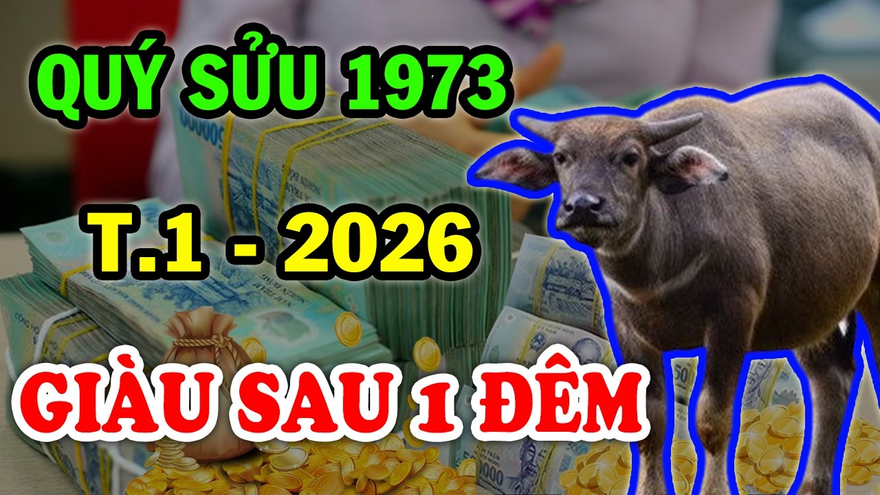 Đổi Đời Bất Ngờ Quý Sửu 1973 Ăn Đậm Lộc Trời TIỀN BẠC Ùn Ùn Đổ Về Nhà Cực Giàu T.1 ÂL