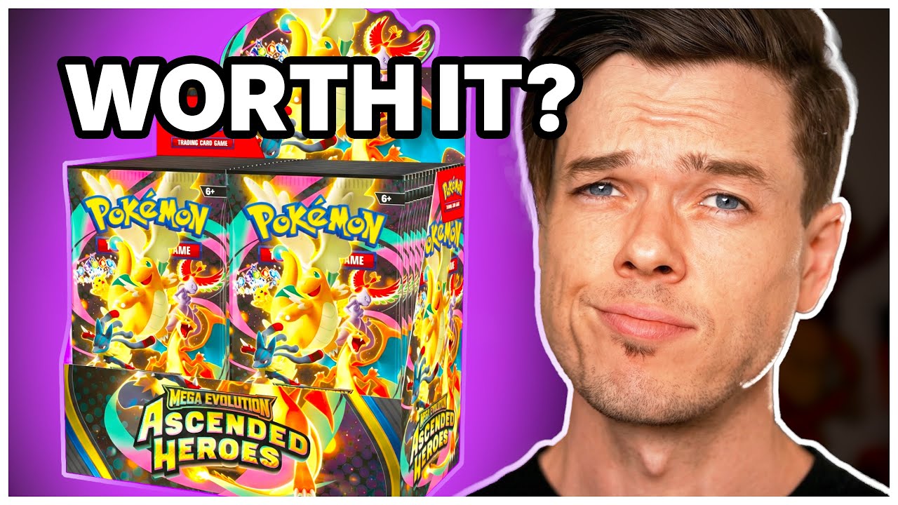 NEW Ascended Hero’s Pokemon Booster Box Opening AND an epic Charizard Haul!