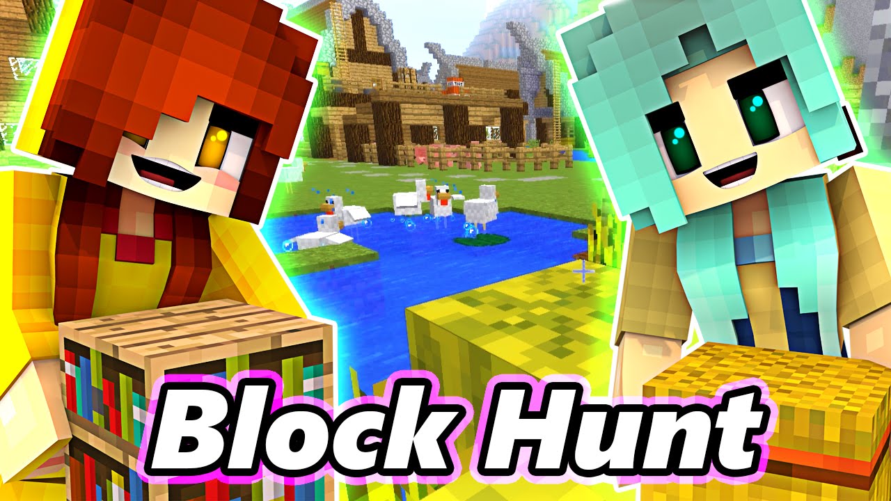 Block Hunt/Prop Hunt with Jenny - NOBODY NOTICED ME?!?!!! - Minecraft Mineplex Minigame