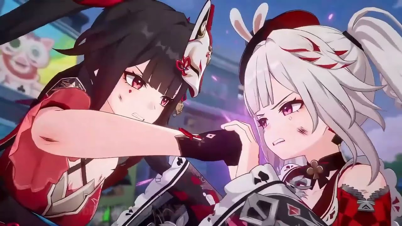 sparkle vs sparxie  花火vs火花，激斗！【Honkai:Starrail】