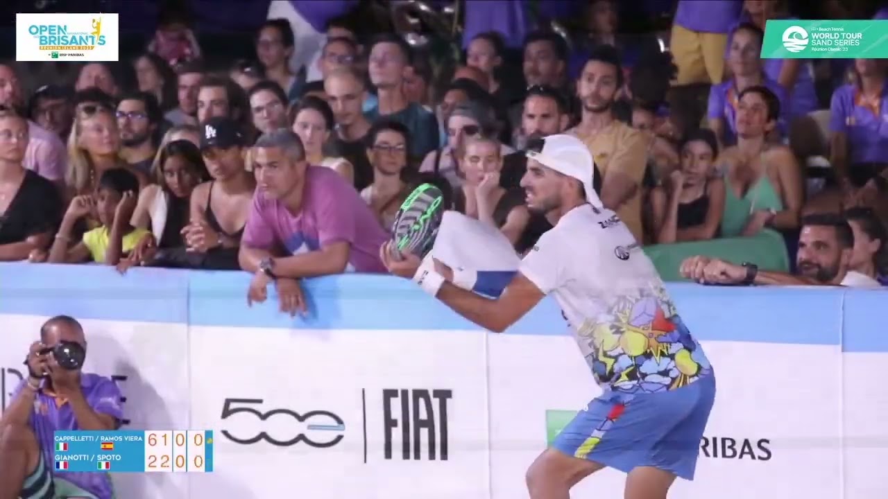 Final OPEN BRISANTS 2023 - GIANOTTI / SPOTO x CAPPELLETTI / RAMOS - Melhores Momentos Beach Tennis