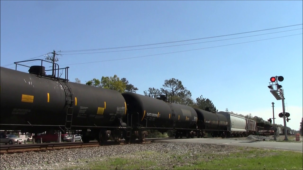 Railfanning In Folkston, GA 3-8-2018 With Awesome Catches!