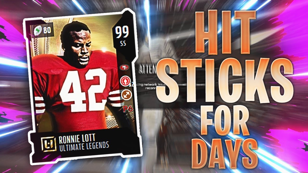 REVIEW OF 99 OVERALL RONNIE LOTT - BEST SAFETY IN THE GAME? - MADDEN 18 ULTIMATE LEGEND RONNIE LOTT