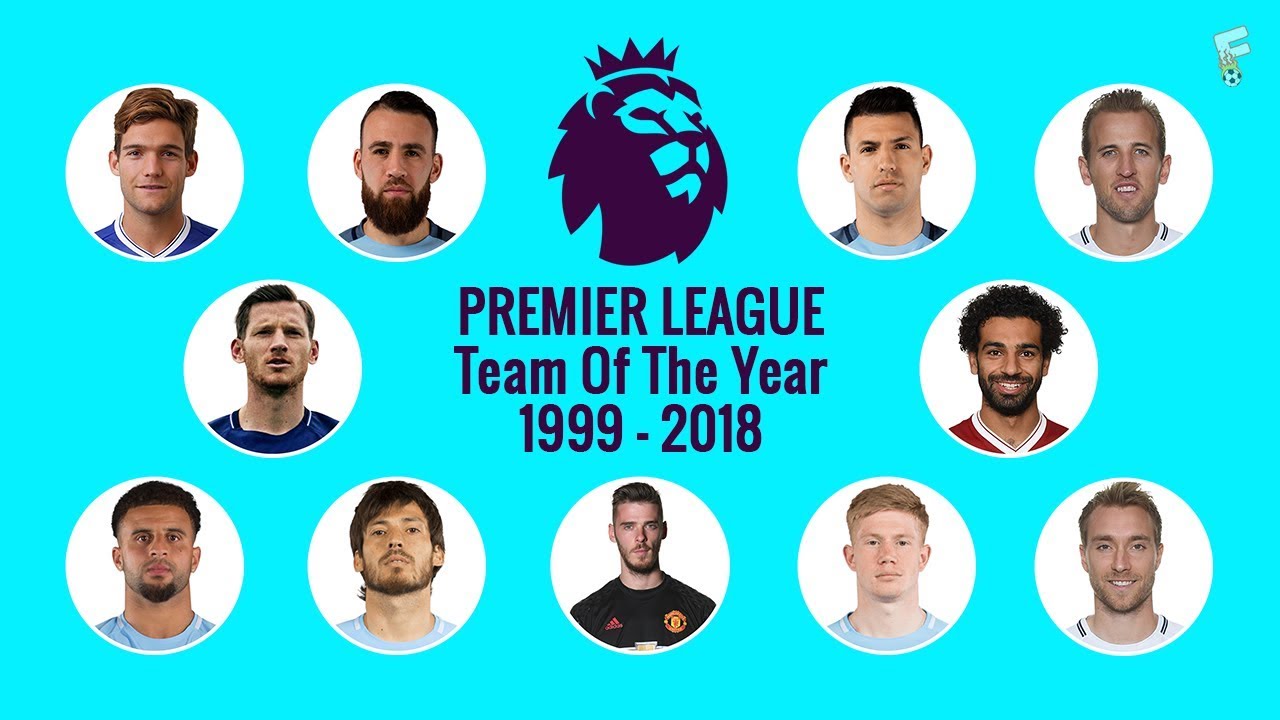 Premier League Team Of The Years 1999 - 2018 ⚽ Footchampion