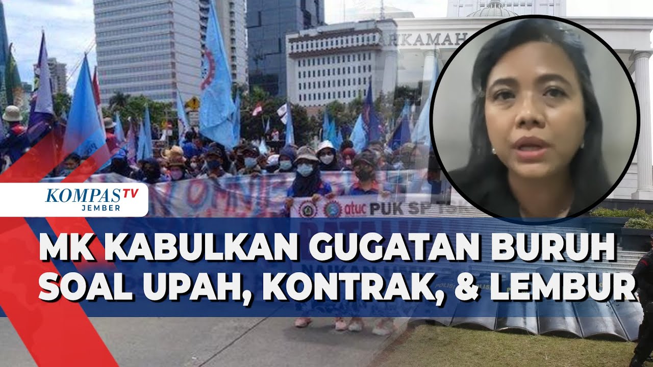 MK Kabulkan Sebagian Gugatan Partai Buruh dkk, Ubah 21 Pasal di UU Ciptaker