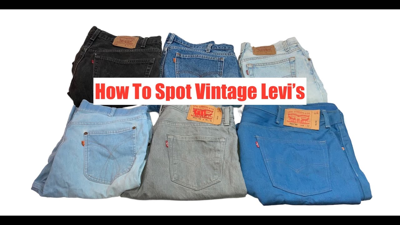 Как прочитать код даты Levi's | Как отличить винтажные Levi's
