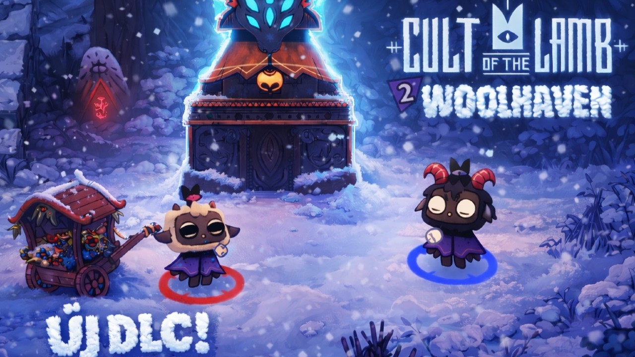 ❄️ MEGFAGY A KULT?! Új havas DLC  betekitő🐏 | Cult of the Lamb: Woolhaven