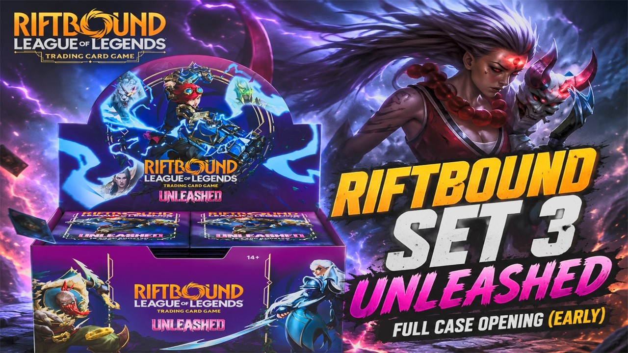 RIFTBOUND Set 3 UNLEASHED | Full Case Opening (EARLY)