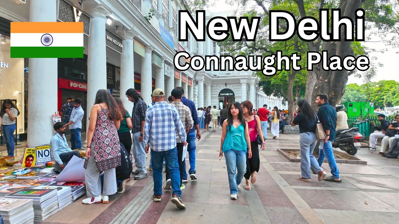 Connaught Place & Janpath, New Delhi 🇮🇳 | Exploring Delhi&rsquo;s Busiest Streets (4K Walking Tour 2026)