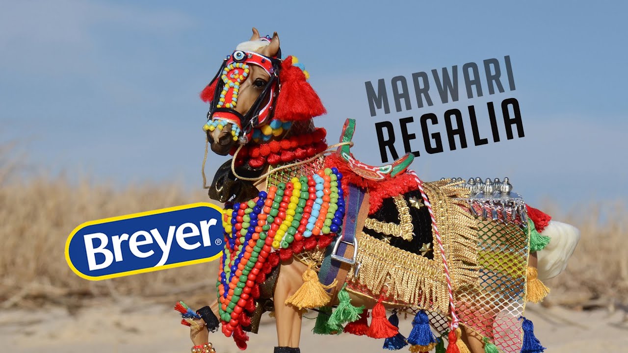 Making Indian Marwari Tack for a Breyer