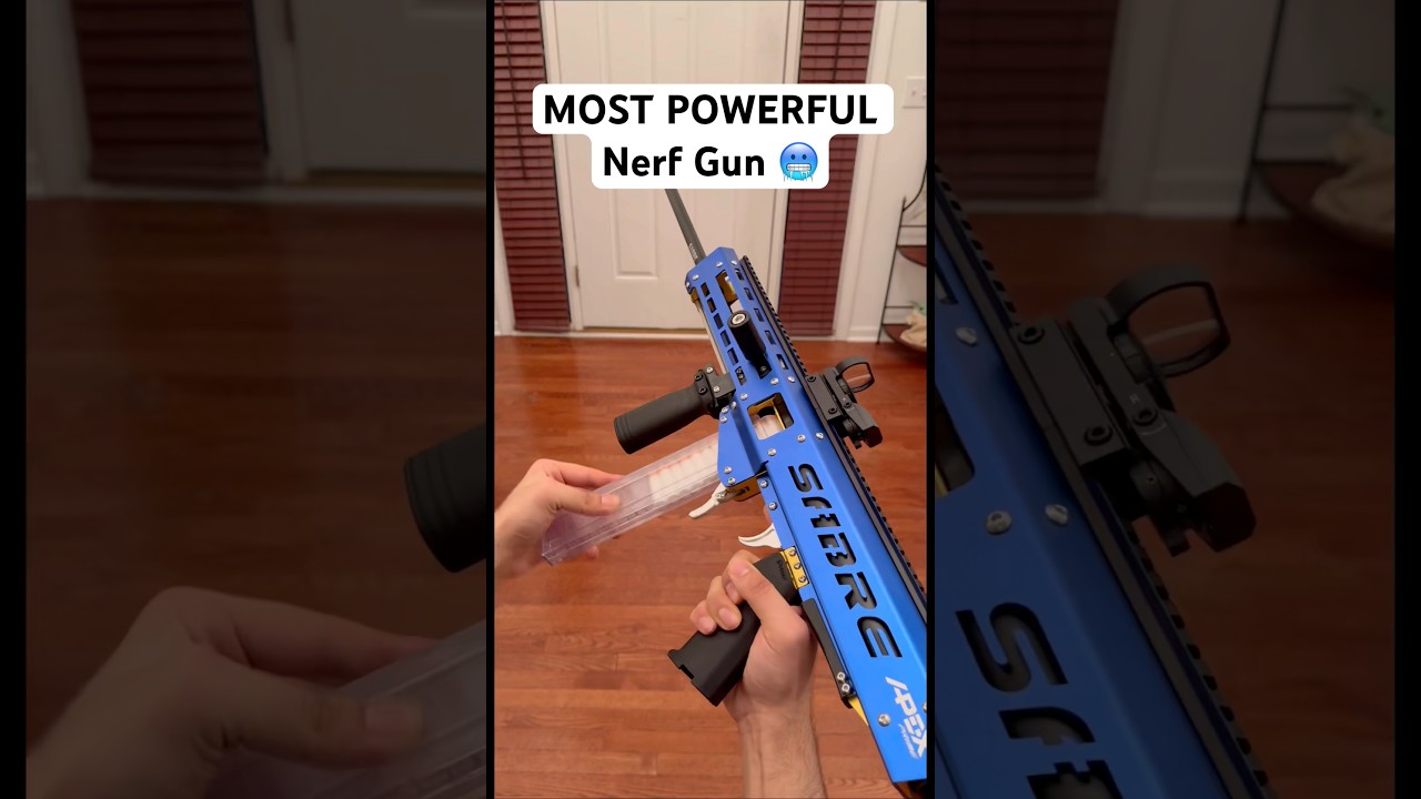 The Most POWERFUL Nerf Gun 🥶