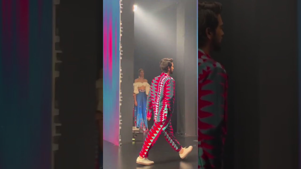 I walked the ramp at Lakm&eacute; Fashion Week