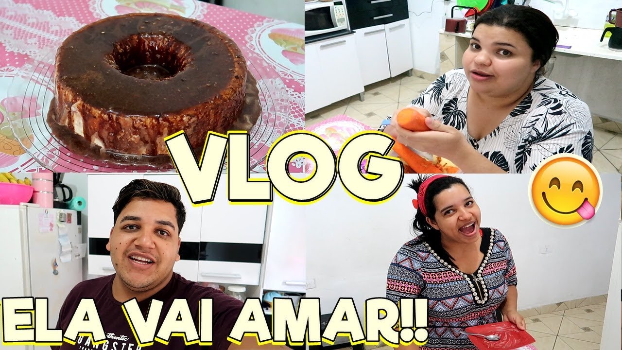 FIZ A MELHOR SOBREMESA para RECEBER A DAYANI MIKA - PUDIM DE SORVETE!!