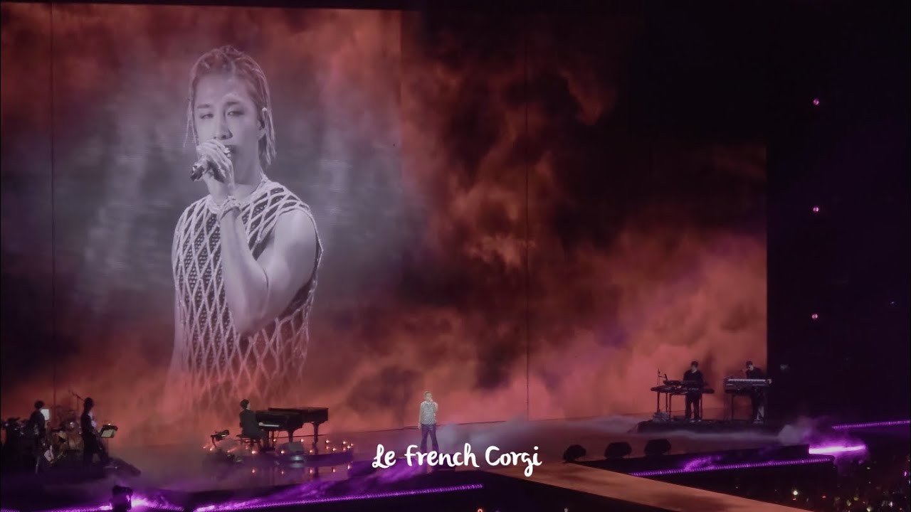20250123 Eyes, Nose, Lips - Taeyang live @ Gala des Pièces Jaunes in Paris