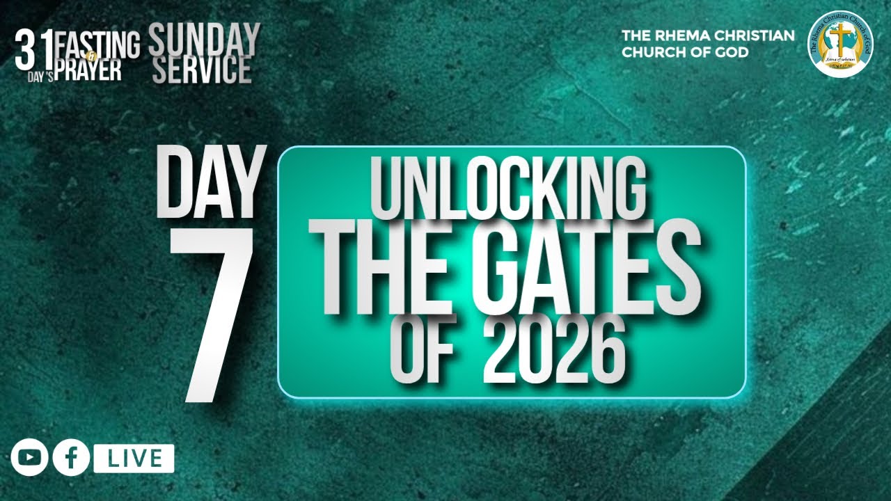 31 DAY'S FASTING AND PRAYERS ||DAY 7, SUNDAY SERVICE || Pst. Sandra Mbeteh - Pst. John Fonji Mbeteh