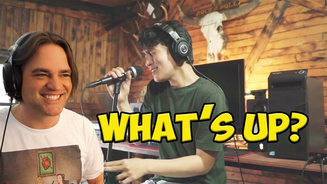 4 Non Blondes - What's Up Dimas Senopati Reaction // Scorpions, Bed of Roses Singer