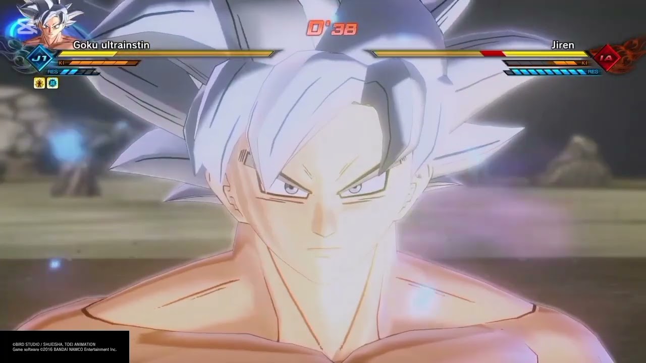 Creando y probando las habilidades de goku últraistinto 