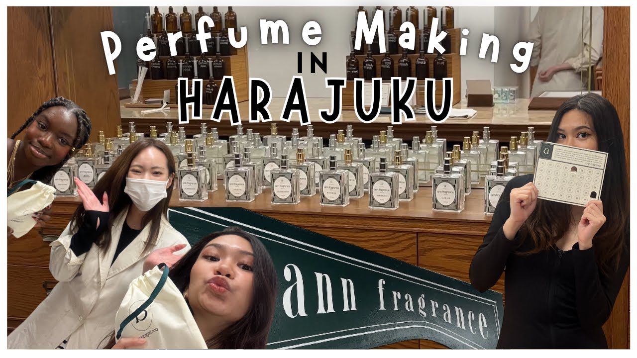Making my perfume in Japan
