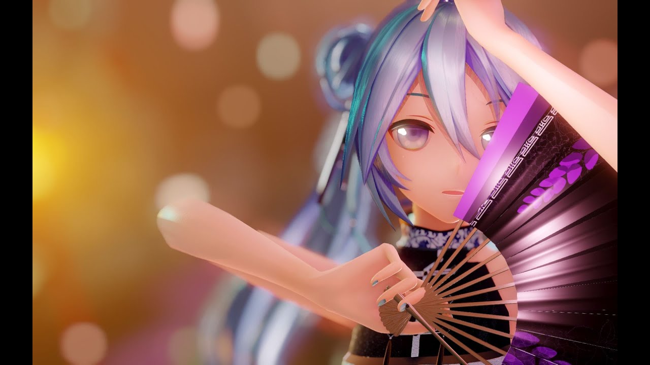 【VOCALOID MMD/4K/60FPS】Hatsune Miku【千盏】