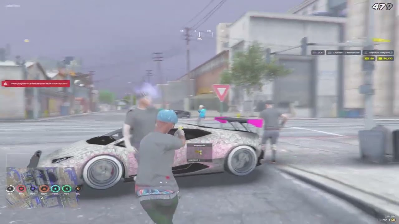 gördüm onları moruq  #wellgun #gunrp #fivem #keşfet