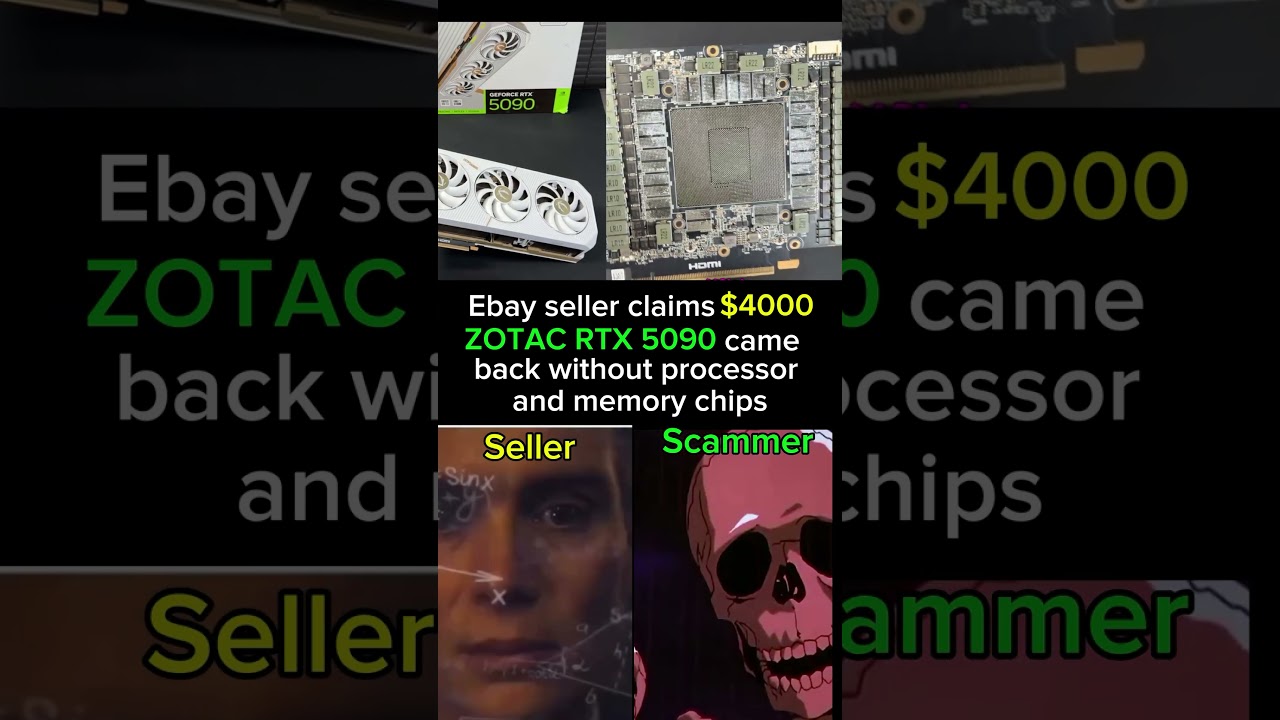 RTX 5090 SCAM?! $4000 GPU Returned EMPTY