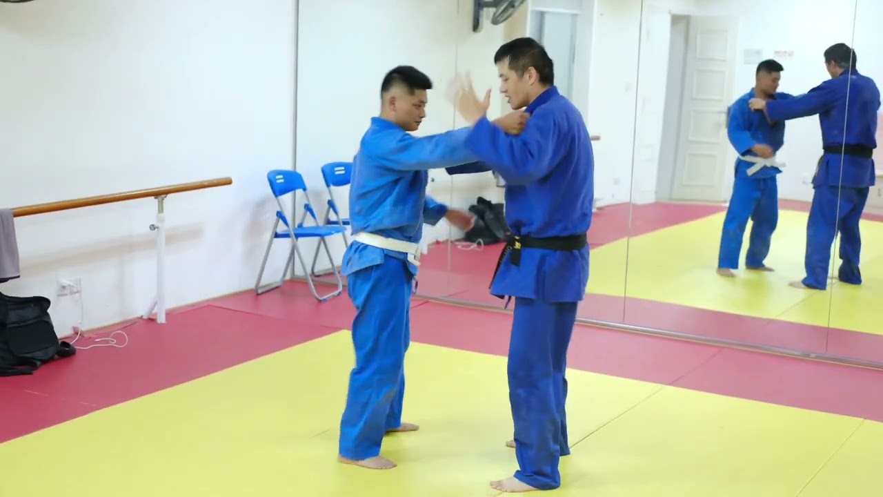 R v L lapel trap grip