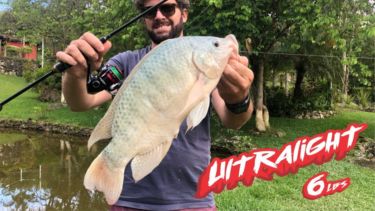 ULTRALIGHT- VARA de  6LBS do ALIEXPRESS e MICROMOLINETE - TESTADO E APROVADO !