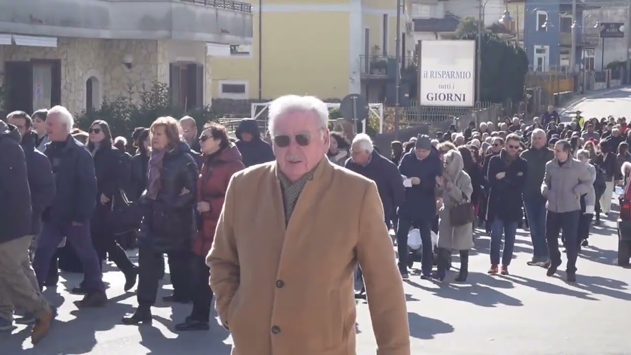 San Salvatore Telesino. Processione San Leucio gennaio 2026