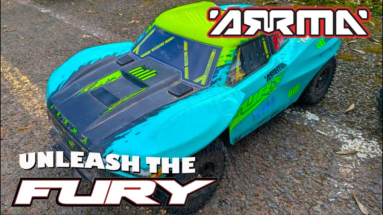 Arrma Fury BLX 223s Blowing Out The Cobwebs