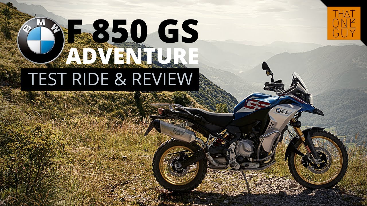 2020 BMW F 850 GS Adventure test ride and review | Long Beach - Progressive IMS