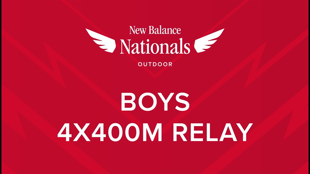 Boys 4x400m Relay - New Balance Nationals Outdoor 2024