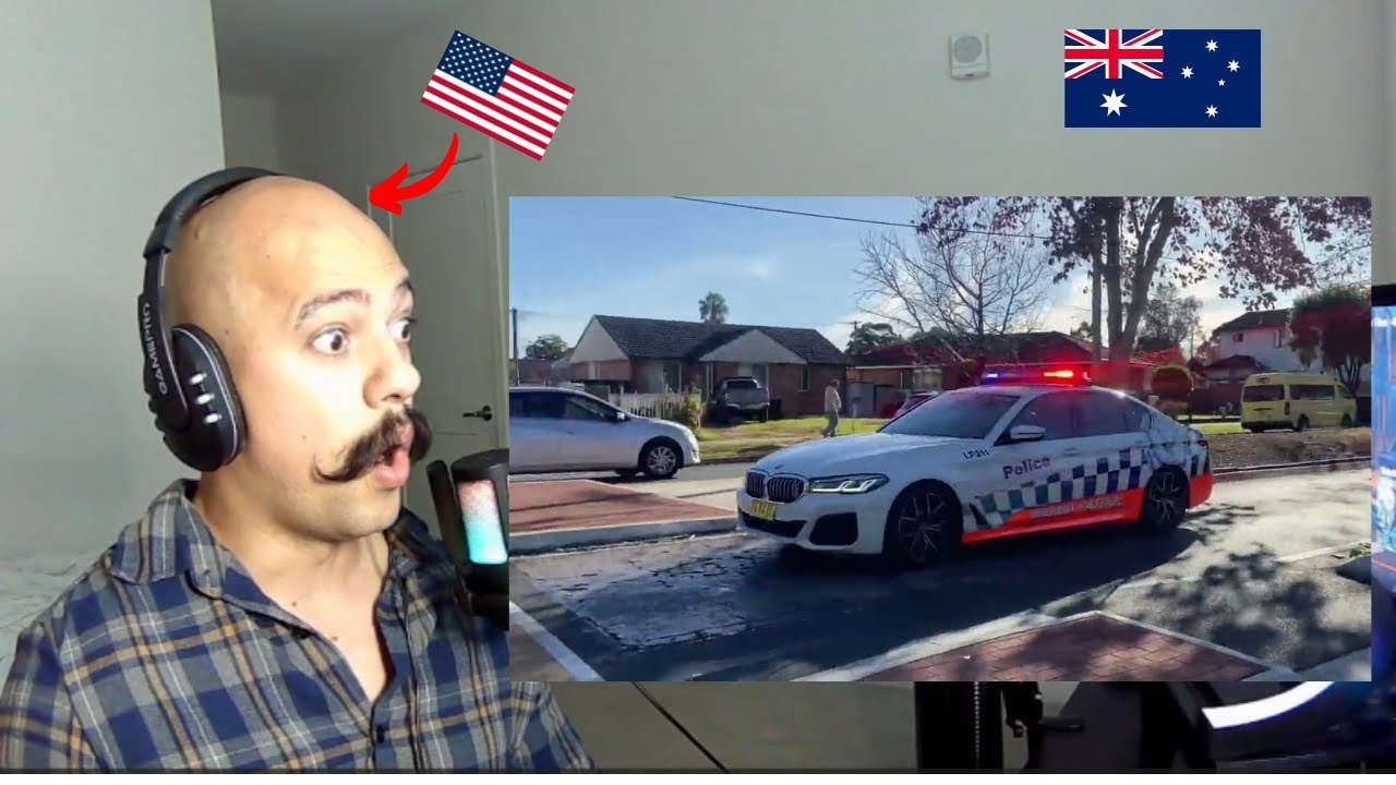 American Reacts to Australian Police Cars | New South Wales Highway Patrol Are Amazing